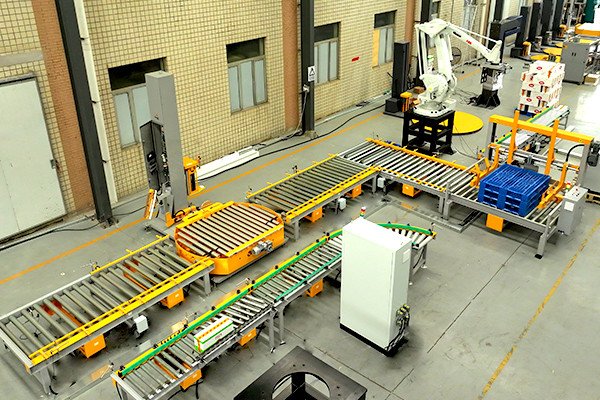 托盤在線纏繞機