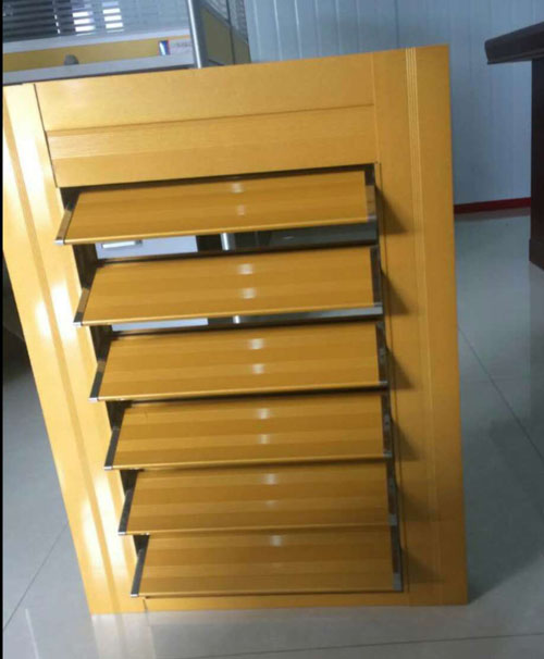 鋁合金電動(dòng)百葉窗廠家